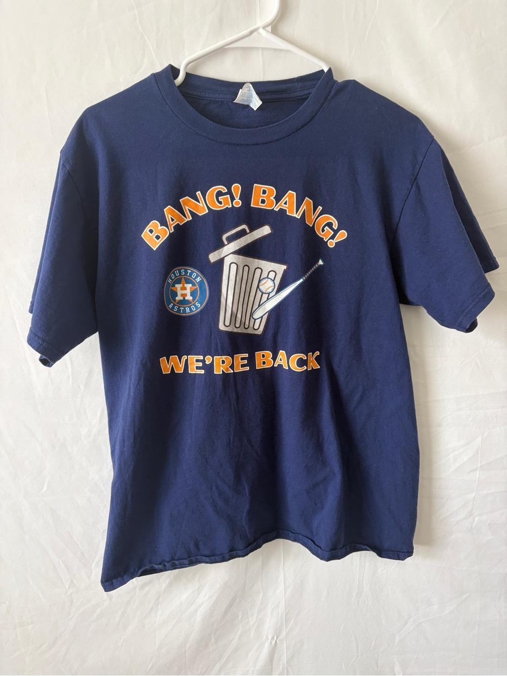 Houston Astros MLB Trashcan Tshirt